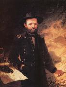 Ole Peter Hansen Balling Ulysses S.Grant oil painting artist
